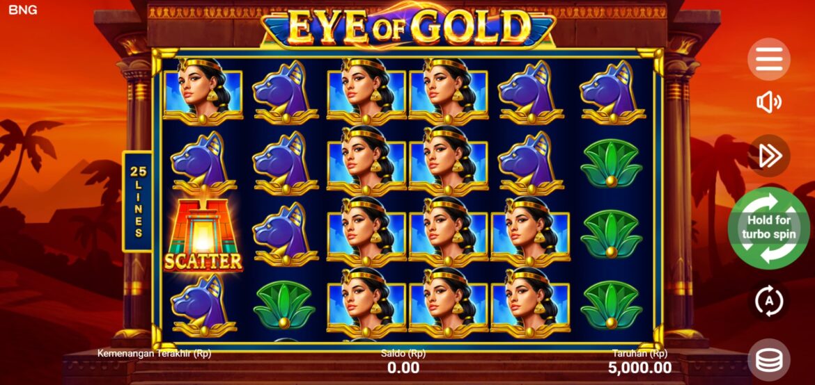 Memandang Keberuntungan dengan Panduan Bermain Eye Of Gold – Slot Misterius dengan Kekuatan Emas